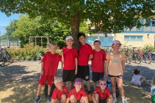 U10 und U12 startete in Teningen am Mannschaftswettkampf Kinderleichtathletik